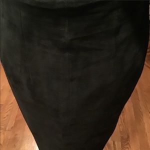 Narragansett vintage suede leather skirt